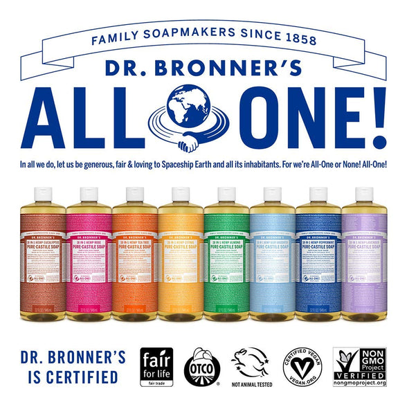 Dr. Bronner?s Pure-Castile Liquid Soap Almond 32 oz. (Pack of 2)