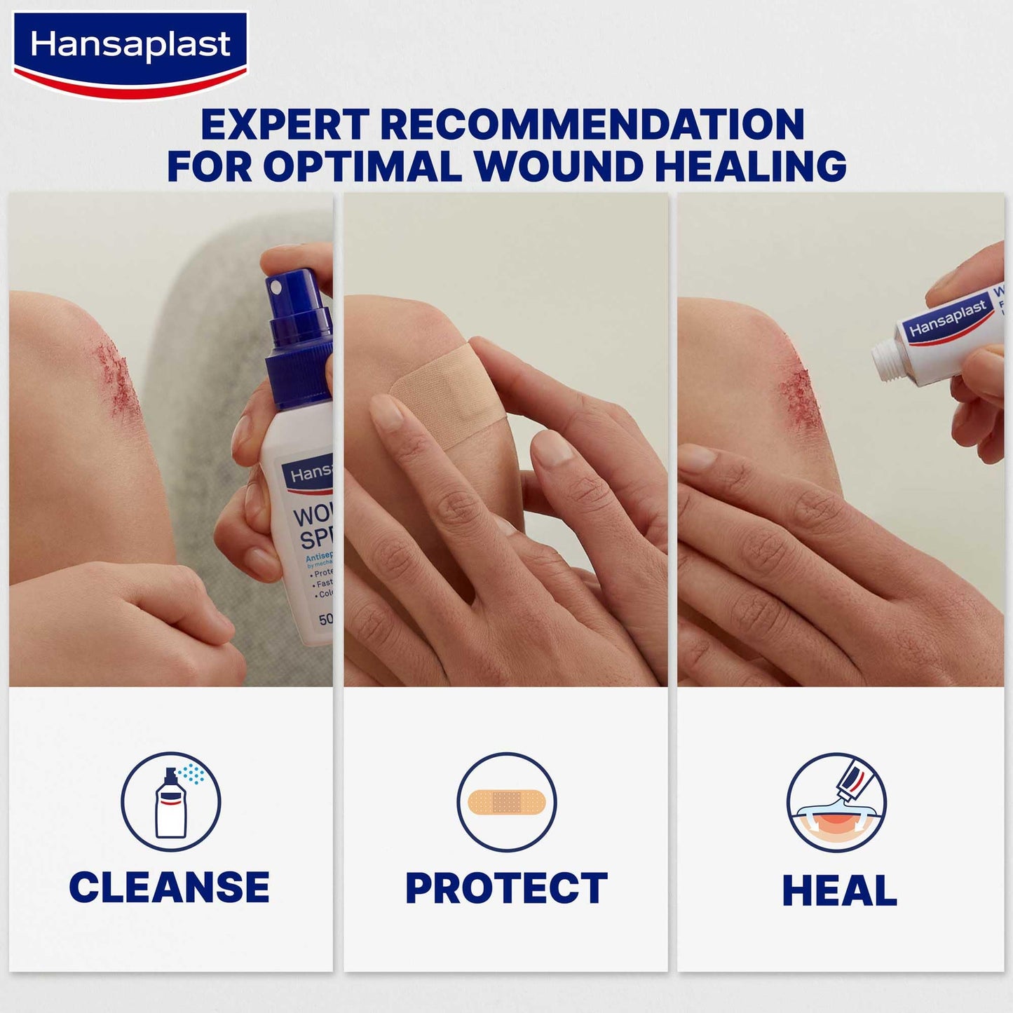 Hansaplast Sensitive Plasters, Extra Skin Friendly & Hypoallergenic, 20 Strips