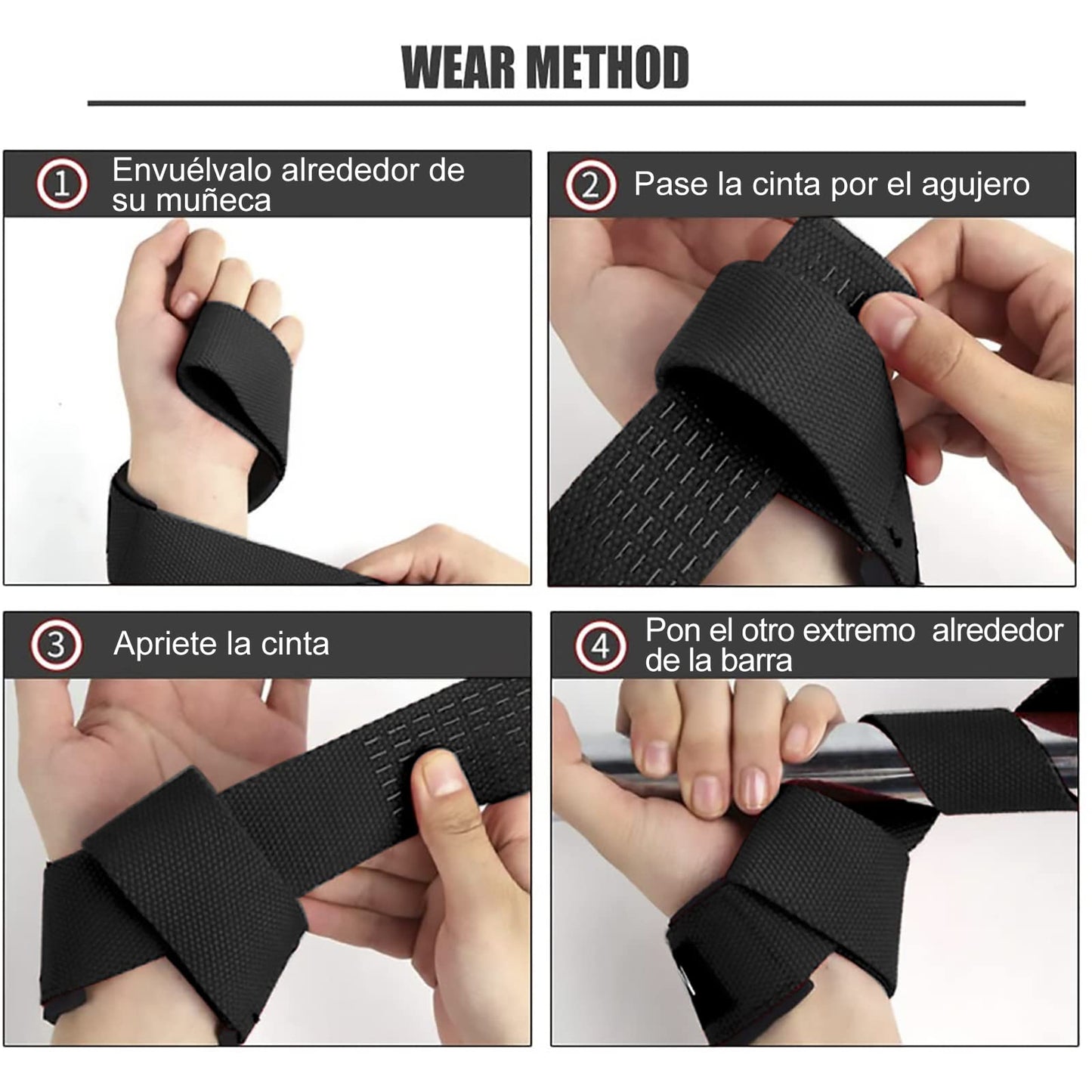 Lifting Straps Deadlift Gym Wrist Straps Weightlifting with Neoprene Cushioned Wrist Padded and Anti-Skid Silicone - for Weightlifting, Bodybuilding, Xfit, Strength Training