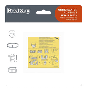 Bestway Underwater Adhesive Repair Patch, Size- 2.5