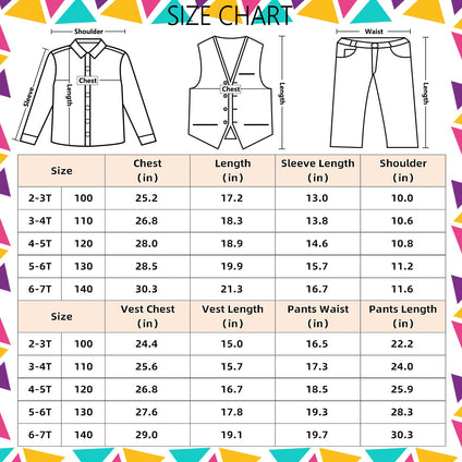 Toddler Boys Clothes Sets Baby Gentleman Outfit Dress Shirt with Bowtie and Suspender Pants 4-Pieces Kids Formal Suits (5-6 Years)