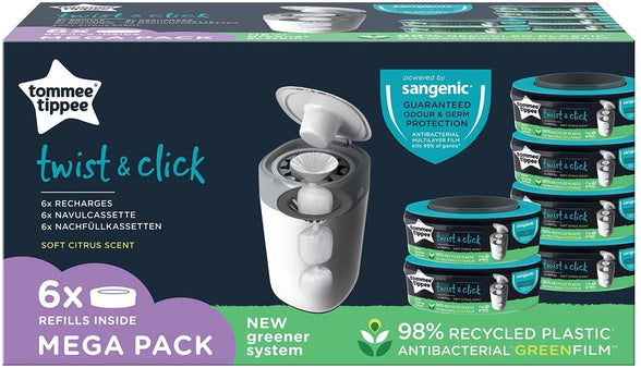 Tommee Tippee Sangenic Tec Refills x 6