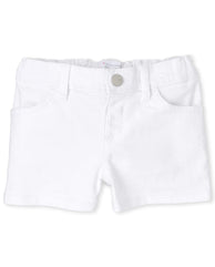 The Children's Place Baby Girls Denim Shorts Shorts (18-24 Months)