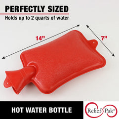 Hot Water Bottle - 2 quart Capacity