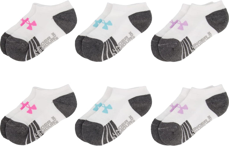 Under Armour girls Multi Pack Low Cut Sock Low Cut Sock