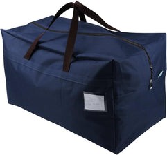 100L Festival Decoration Items Storage Organizer Bags, Go to College Storage Bag, Traveling Storage Bag,Blue