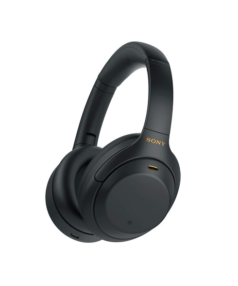 Sony Wh-1000Xm4 Wireless Noise Cancelling Bluetooth Over-Ear Headphones With Speak To Chat Function And Mic For Phone Call, Black, Universal