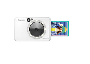 Canon Zoemini S2 Instant Camera Compact Photo Printer, Pearl White