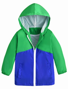 TUTU Girls Boys Solid Raincoats 5-6Y