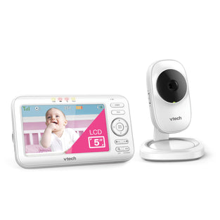 Vtech LM808 Video Baby Monitor, Wireless, White, 1 Count (Pack of 1)