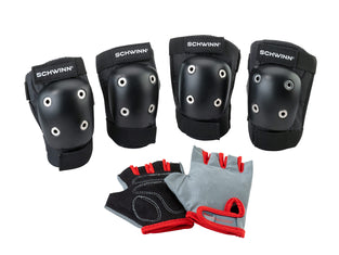 Schwinn Kids Protective Bike Gloves, Knee and Elbow Pads