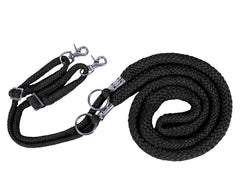 Equipride QHP SOFT LUNGING AID TRAIING FOR HORSE TRANING IN XS to XL (L (Full), Black)