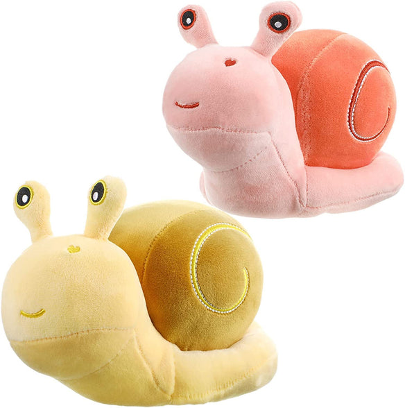 Cute Cartoon Snail Doll Plush Toy Children's Birthday Gift Big Snail Pillow Doll Kawaii Decor Toy Decor Snail Plush Pout Fish Stuffed Animal Isopod Plush Moth Funny Weird