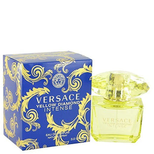 Versace Yellow Diamond Intense by Versace Eau De Parfum Spray 3 oz for Women - 100% Authentic