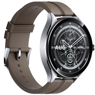 Xiaomi Watch 2 Pro Silver Flourrubber Strap|Qualcomm Snapdragon W5+ Gen 1 |1.43”AMOLED with Always-on-Display | Advance Health & Workout Tracking