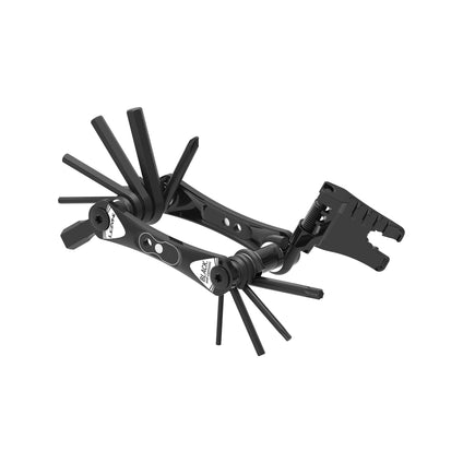 LEZYNE RAP II Bicycle Multi-tool 18 in 1, Anti-Corrosion Bits, Hex 2/2.5/3/4/5/6/8mm, T10/T25, Phillips, Chain Breaker, Multi-function Flat Tool