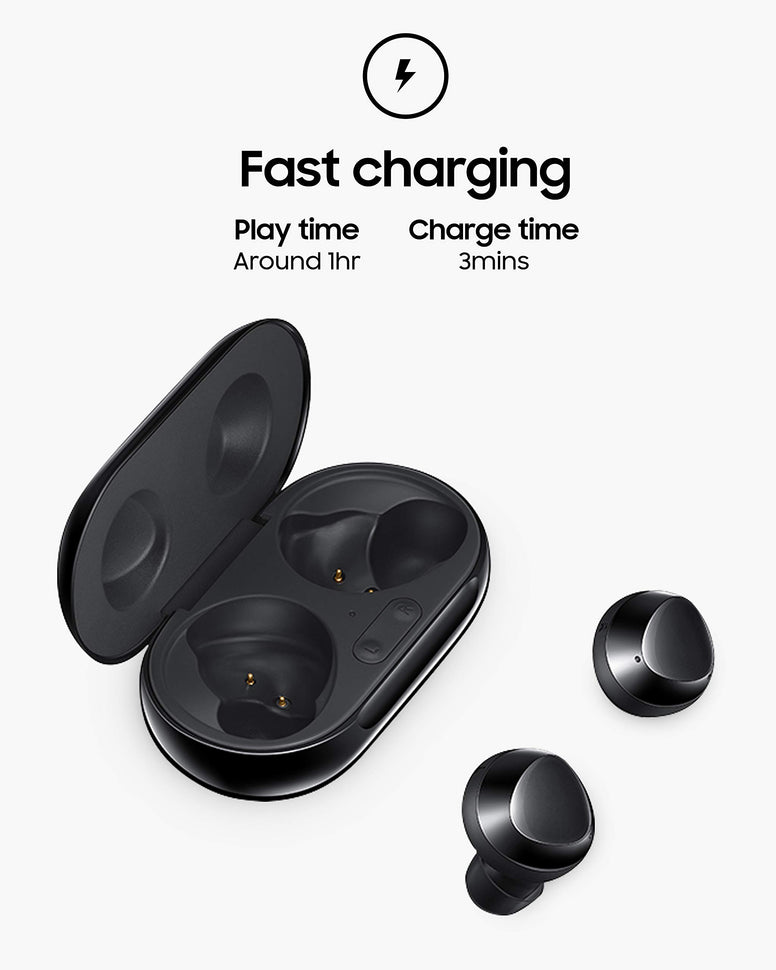 SAMSUNG Galaxy Buds+ Plus, True Wireless Earbuds (Wireless Charging Case Included), Black – US Version