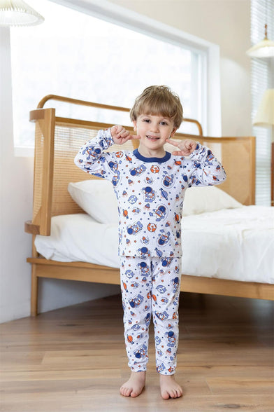 Thombase Baby Boy Girl Funny Cosplay Astronaut Doctor Pjs Pajamas Sleepwear 1-23 Years