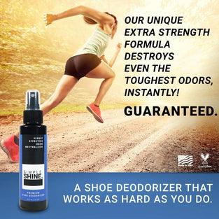 Premium Shoe Deodorizer Foot Spray | Shoe Spray Eliminator Feet and Sweat | Extra Strength Shoe Odor Eliminator and Deodorant