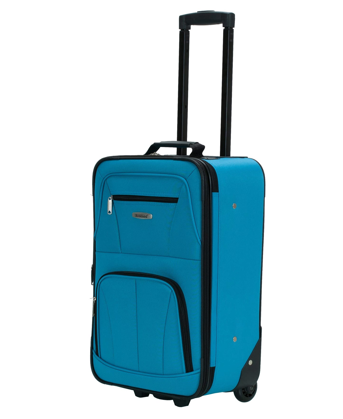 Rockland Fashion Softside Upright Luggage Set, Color, One Size, Fashion Softside Upright Luggage Set