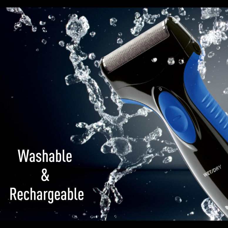 Panasonic Pro Curve Wet & Dry Shaver - Es-Sa40, Blueblack