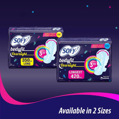 Sofy Anti Bacteria Overnight Sanitary Napkins - XXL (20 Pieces)