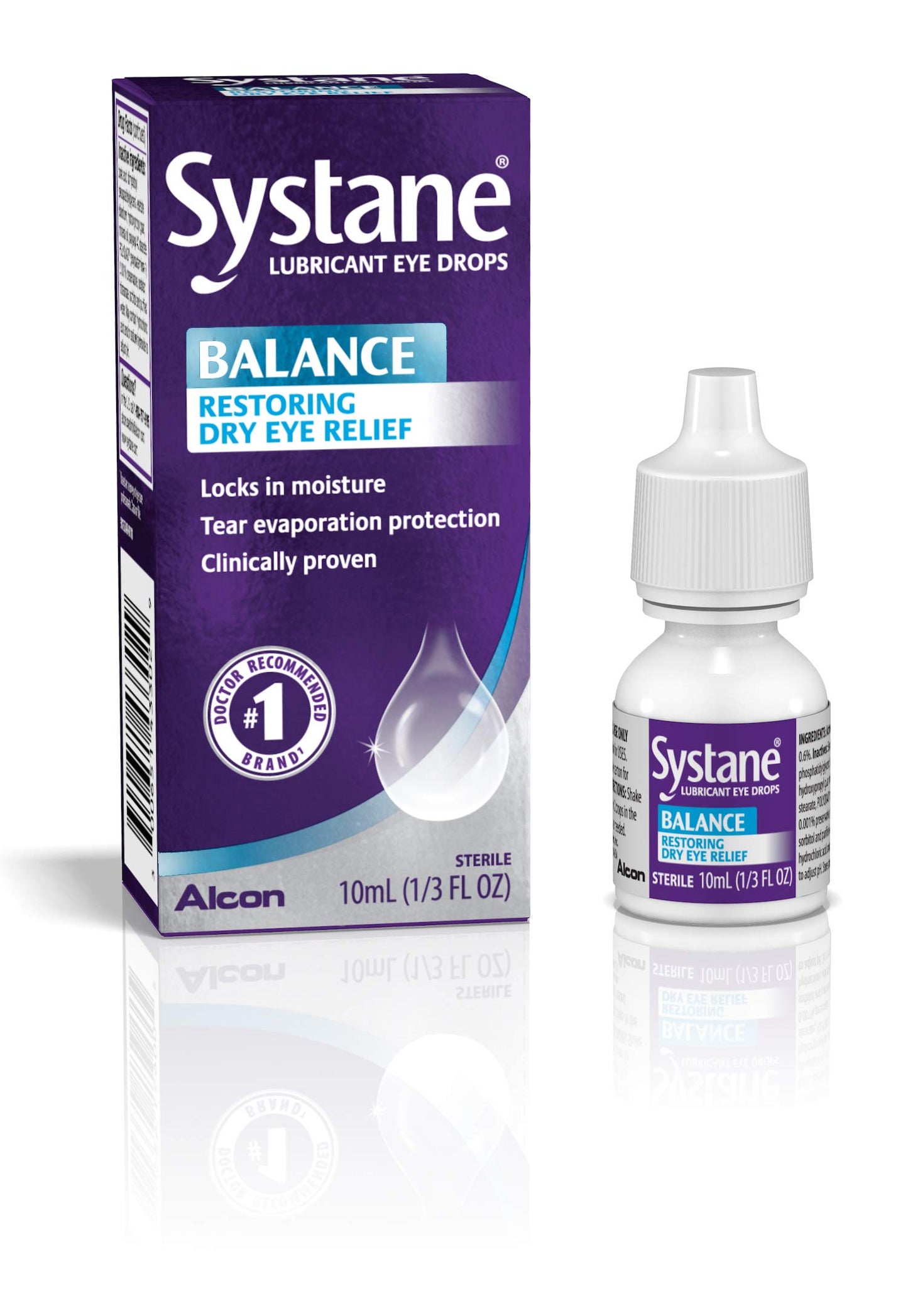 Systane Balance Lubricant Eye Drops, 10-mL