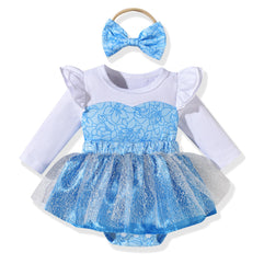 Unutiylo Preemie Clothes Girl Newborn Baby Outfits Dress, for 0-3 Months