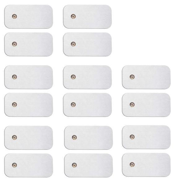 MED-FIT 5x10cm Flexi iSTIM 16 x 3.5mm Stud TENS SELF Adhesive Pads FIT BEURER, SANITAS and VIRTUALLY All TENS Massage Machines