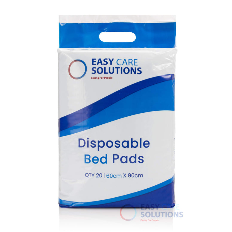 EASY CARE SOLUTIONS | Disposable Incontinence Bed Pads | 60 x 90 cm Pack of 20