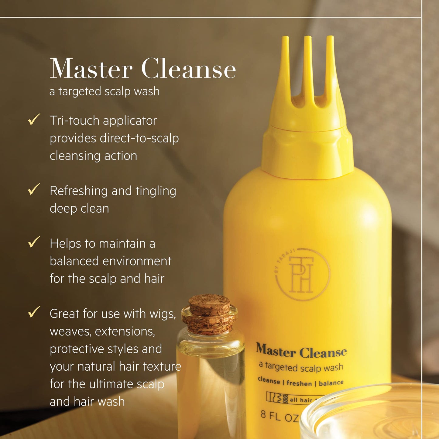 Tph By Taraji Master Cleanse Scalp Treatment Wash - 8 Fl Oz