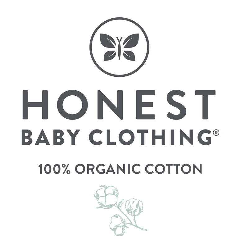 The Honest Company Unisex Kids Organic Cotton Short Sleeve T-Shirt Multi-Pack Baby and Toddler T-Shirt Set 2Y