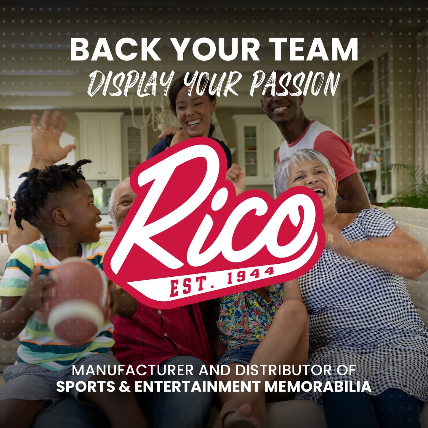 Rico Industries NFL Football Super Bowl Champions