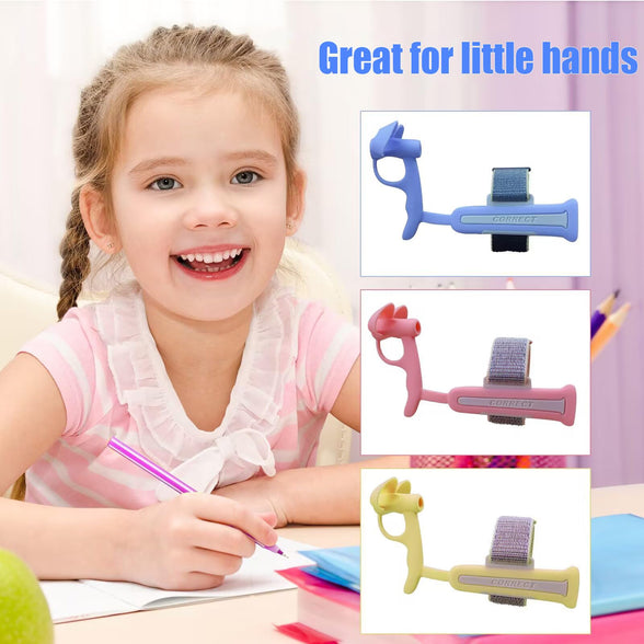 FSZMan Pencil Gripper Kids/Toddler Handwriting aid Tools,Ergonomic Writing Aid,Pencil Holder for 3-9 Years Learning to Write for Children's Training Pen Holding Posture Correction Tools