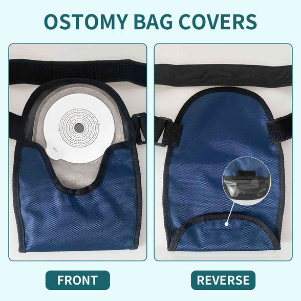 Ostomy Bag Covers,Waterproof Colostomy Bag covers for invisible Stoma Urostomy Ileostomy Bag Ostomy Supplies for Women Men