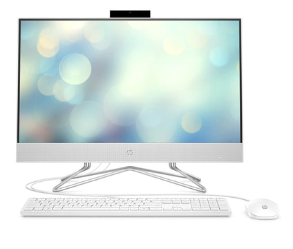 HP All-in-One 24 inch Desktop, 11th Generation Intel Core i5-1135G7 Processor, Intel Iris Xe Graphics Graphics, 8 GB RAM, 512 GB SSD, Windows 11 Home (24-df1370, Snow White)