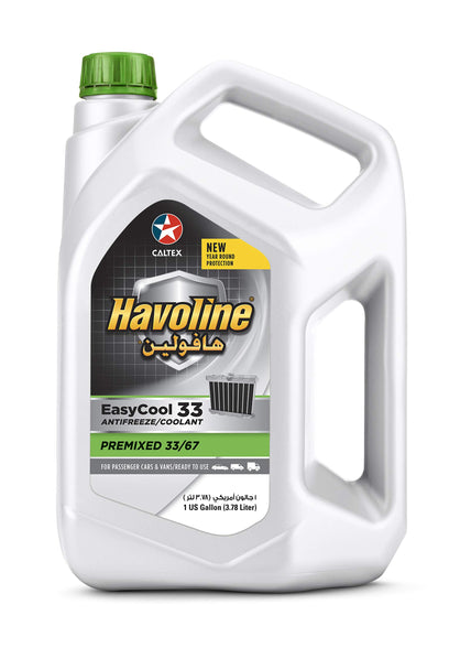 CALTEX Havoline EasyCool 33 - Antifreeze/Coolant - Premixed 33/67 (4L)