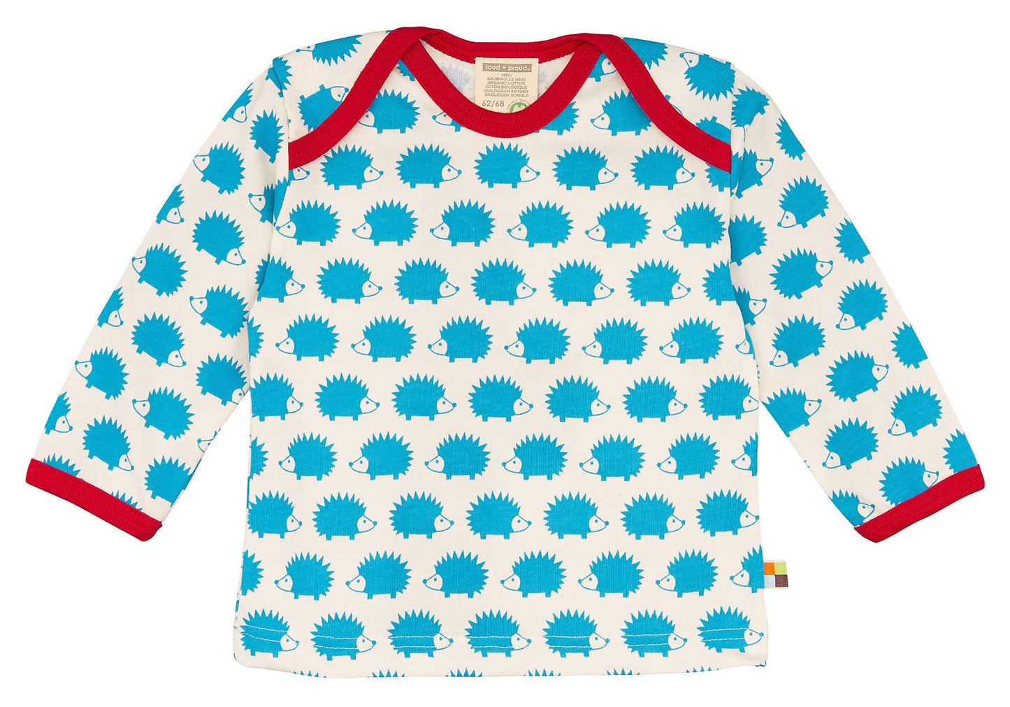 loud + proud Unisex Baby Shirt Langarm aus Bio Baumwolle, GOTS zertifiziert Shirt size 98/104