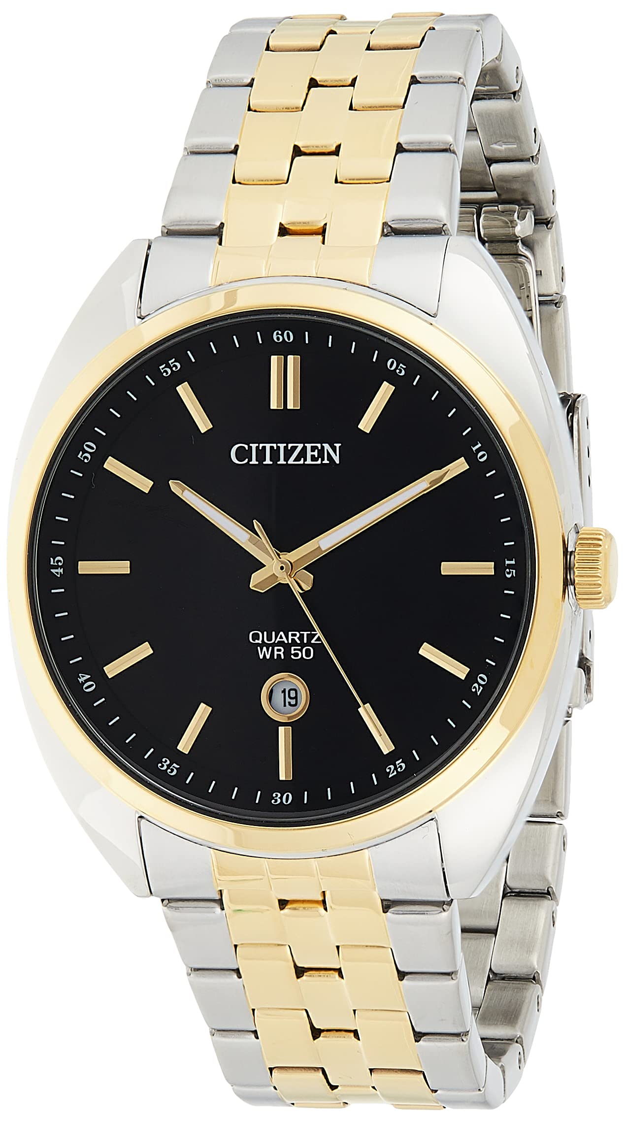 Citizen Mens Quartz Watch, Analog Display And Stainless Steel Strap - Bi5094-59E