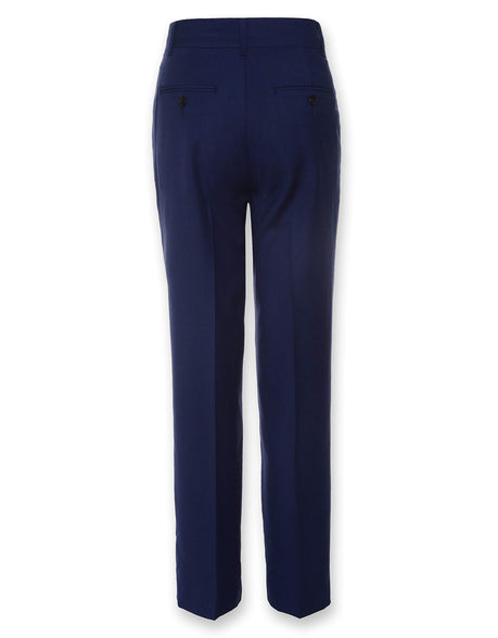 Calvin Klein Boys' Flat Suit Dress Pant, Straight Leg Fit & Hemmed Bottom, Belt Loops & Functional Front Pockets, M