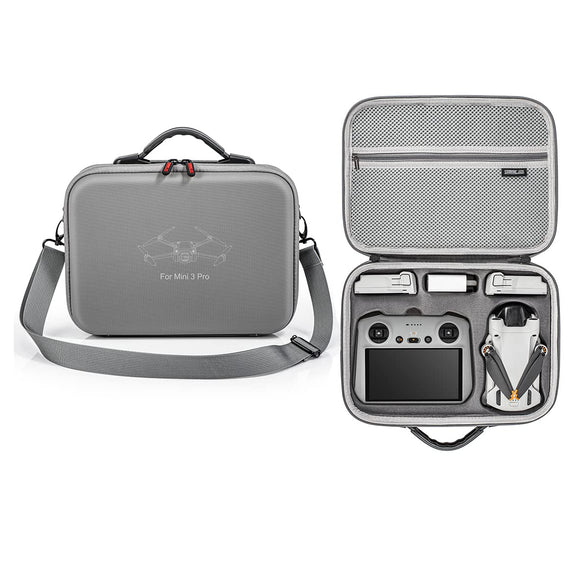 Supfoto Carrying Case for DJI Mini 3/Mini 3 Pro Storage Bag Hard Shell Travel Case Compatible with DJI Mini 3/Mini 3 Pro Drone and Accessories with Shoulder Strap