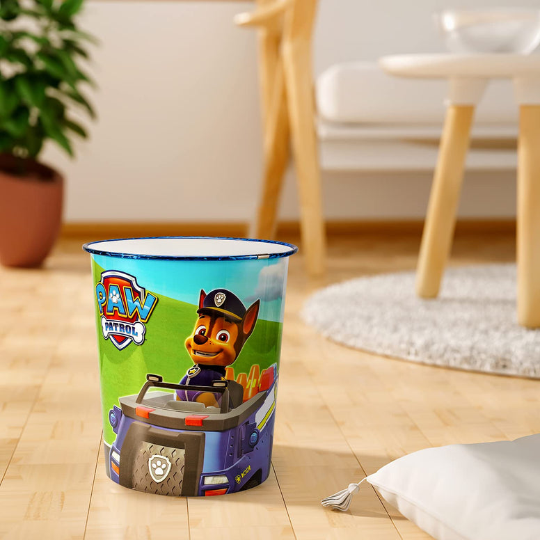 wastepaper basket Paw Patrol junior 10 litres 225 cm blue