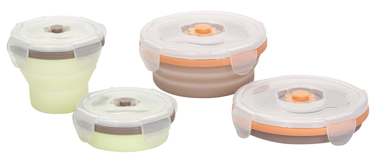 Babymoov 4 Piece Food Collapsible Storage Containers