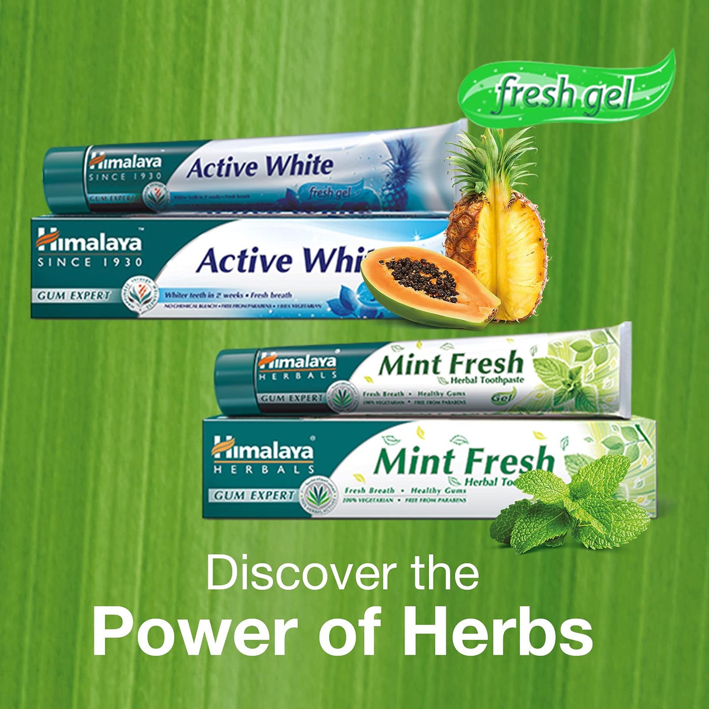 Himalaya Toothpaste Mint Fresh Herbal 125g