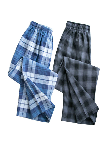 Big Boys Young Cotton Plaid Lounge Pants Sleepwear Bottoms 10-12 Years