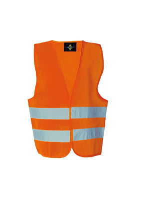 Korntex KWO100XXS Safety Vest Standard - Children, Orange, XXS