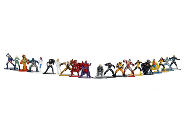 Jada Toys Marvel X-Men 20 Pack Die-Cast Figures, 1.65" Scale Collectable Figurine 100% Metal