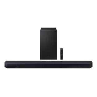 Samsung 3.1.2ch Wireless Soundbar, with Dolby Atmos, Q- Symphony, Black, HW-Q700C/ZN International Version