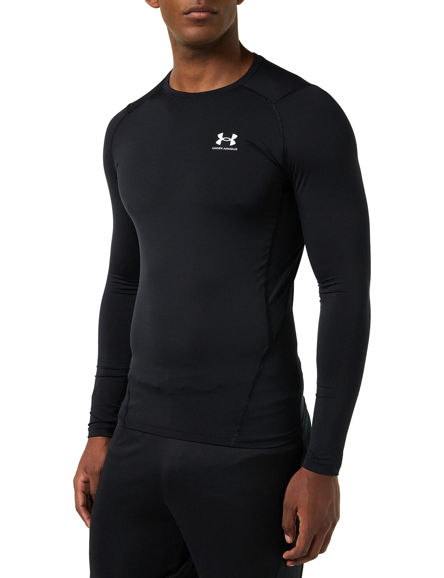 Under Armour Men's Ua Hg Armour Fitted Ls Long-Sleeved Sports t-Shirt for Men, Comfortable and Breathable Gym Clothes
