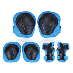 Beauenty Kids Protective Gear Set,Adjustable Kids Knee Pads Elbow Pads Wrist Guards for Skating Cycling Bike Rollerblading Scooter